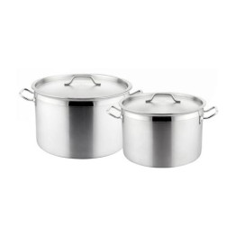 Hotel Casserole Pot S/Steel C/W Reinforced Rims - 31Lt 400 X 260