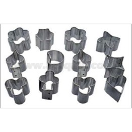 Aspic Cutter Set - 12 Piece Assorted.