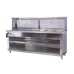 Bain Marie - Floor Model with Sneeze Guard - Choose various sizes