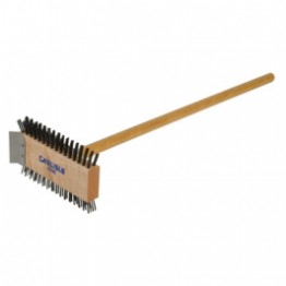 Grill Brush - Carbon Steel With Handle