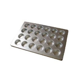 Baking Tray Alusteel - Regular Muffin 24 Cup 600 X 400mm