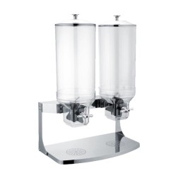 Cereal Dispenser Double Contemp 8Lt X 2