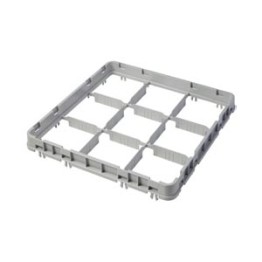 9 Comartment Height Extender 50cm X 50cm Grey - 5cm H