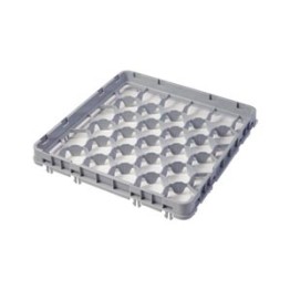 30 Compartment Height Extender 50cm X 50cm Grey - 5cm H