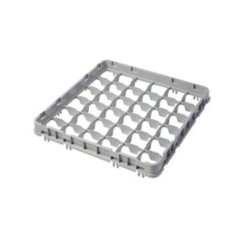 36 Compartment Height Extender 50cm X 50cm Grey - 5cm H
