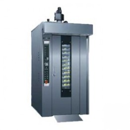 Rotary Oven C/W Trolley - 18 Tray 