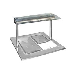Display Works Two Plate Carvery Unit Drop In