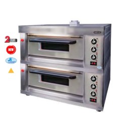 Deck Oven Anvil - Gas - 4 Tray - Double