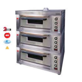 Deck Oven Anvil - Gas - 6 Tray - Triple
