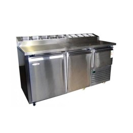 Pizza Top Underbar Fridge Fridge Star 1800mm - 2 1/2 Door - Swing Solid S/St