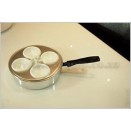 Egg Poacher Aluminium - 4 Cup