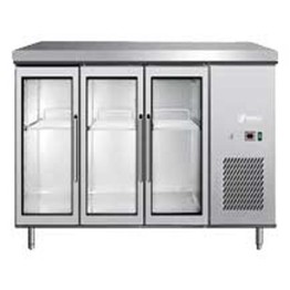 Pacific 3 Door Glass Door Underbar 1800 X 700 X 850H No Lock Ava