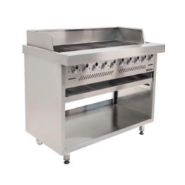 Gas Griller Anvil - 10 Burner Radiant - Free Standing