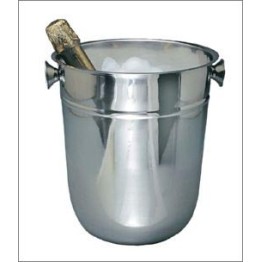 Ice Bucket S/Steel (Champagne) - 8Lt - 225 X 255mm.