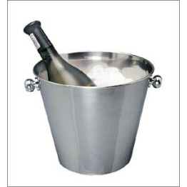 Ice Bucket - S/Steel (Wine) - 4Lt - 215 X 190mm.