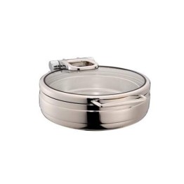 Castello Prem Induction Chafing Dish Round- 6Lt- New