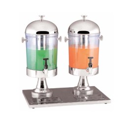Juice Dispenser S/Steel - 2 Bowl