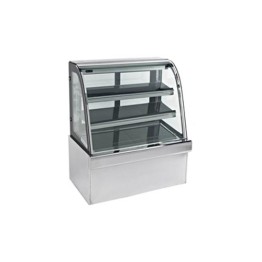 Display Works Curved Glass Display 1500W X 730D X H1200