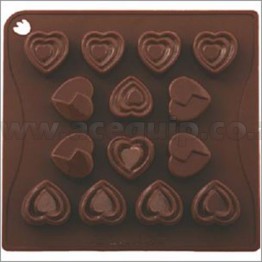 [Discontinued] Mould Chocoice 14 Piece Heart