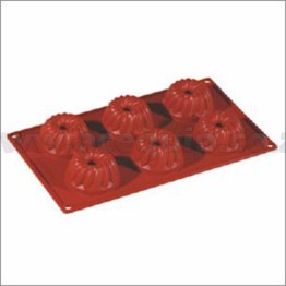 Silicone Mould Formaflex 6 Portion Guglhupf