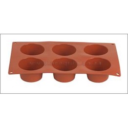 Mould Silicon Muffin - 6 Cups 70 X 40mm