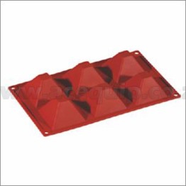 [Discontinued] Silicone Mould Formaflex 6 Portion Pyramid