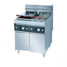 Gatto Floor Standing 2 X 20Lt Fryer High Speed Includes Baskets 