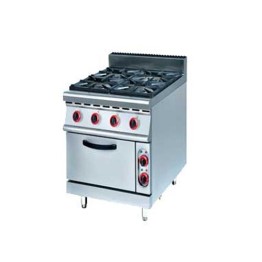 Gatto 700 Range - 4 Burner Range With Gas Oven