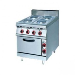 Gatto 700 Range - Electric 4 Plate With Electric Oven