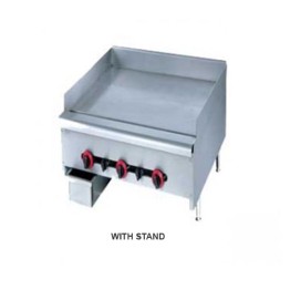 Gatto 900mm Flat Top Gas Griller - Floor Standing Heavy Duty