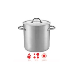 Pot Aluminium - Stock - 155Lt (600 X 550mm)