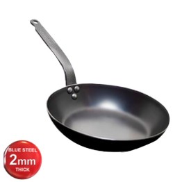 Pan Blue Steel - Fry - Heavy Duty - 360mm