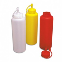 Plastic Dispenser - Red - 500Ml (Pack Of 6)