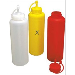 Plastic Dispenser - Yellow - 250Ml (Pack Of 6)