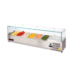 Pizza Ingredient Fridge Salvadore - 1400mm