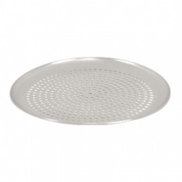 Pizza Pan - Perforated - Aluminium - Round - 200mm.