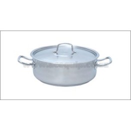 Pot S/Steel - Low Casserole - 4Lt (240 X 95mm)