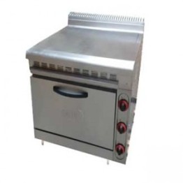 Gatto Solid Top 2 Plate Stove W900 X D1000 X H840mm