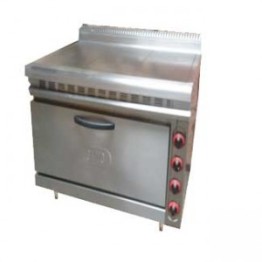 Gatto Solid Top 3 Plate Stove W1200 X D1000 X H840mm 
