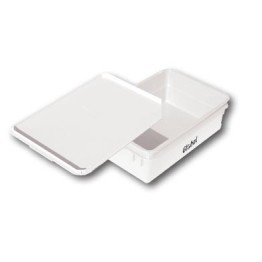 Storage Container Large With Lid - Plastic 600 X 400 X 195mm