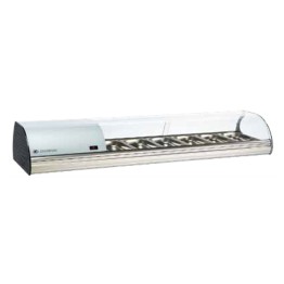 [Discontinued] Cold Food Bar - Comersa 6 Insert - Silver