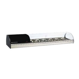 [Discontinued] Cold Food Bar - Comersa 8 Insert - Silver