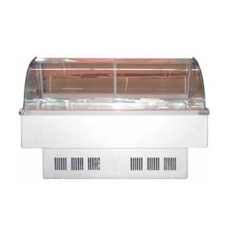 Butchery Meat Display Fridge - Curved Glass 1500mm Economy