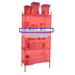 Shelving Unit - Shelf With Clips - 905mm