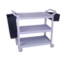 Tea Trolley Plastic - 3 Shelf - 1030 X 510 X 960mm