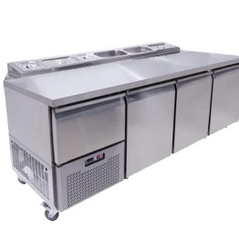 Underbar With Pizza Top Salvadore 3 And Half Door - Solid Door - 750mm