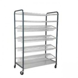 Gatto 600 Piece Mobile Crockery Rack 212 Large Plates + 212 Small Plates